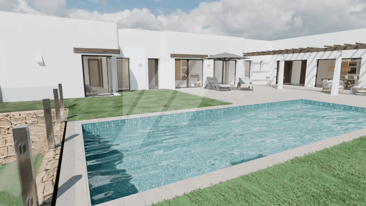 Villa de estilo Ibicenco en venta en Javea, Costa Balnca.