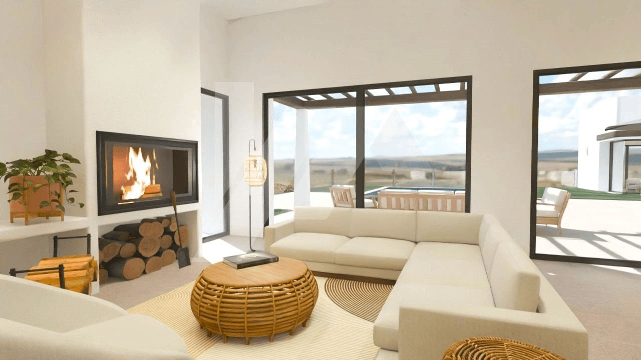 Villa de estilo Ibicenco en venta en Javea, Costa Balnca.