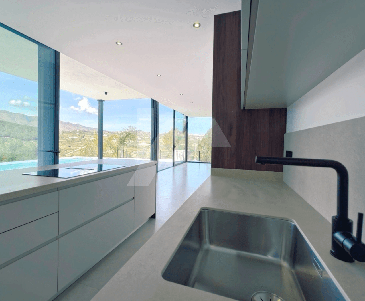 Villa moderna en venta en Calpe, Costa Blanca.
