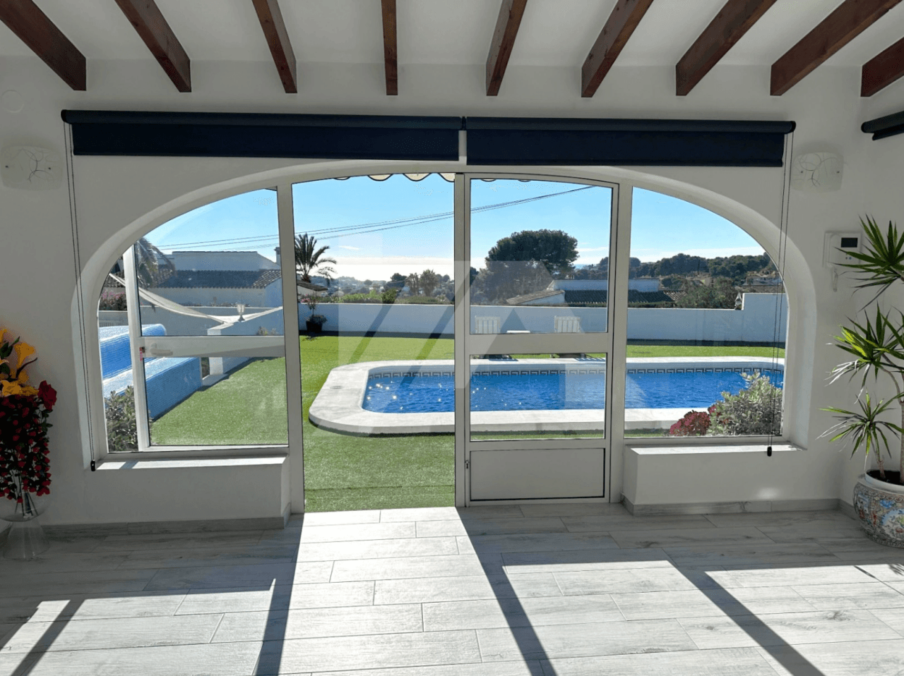 Villa con vistas al mar en venta en Moraira, costa blanca.