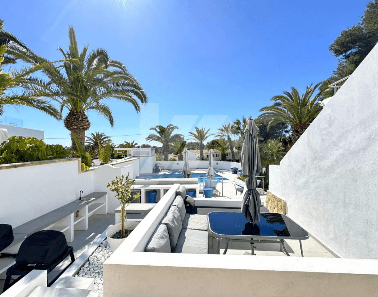 Villa con vistas al Mar en venta en Moraira, Costa Blanca.