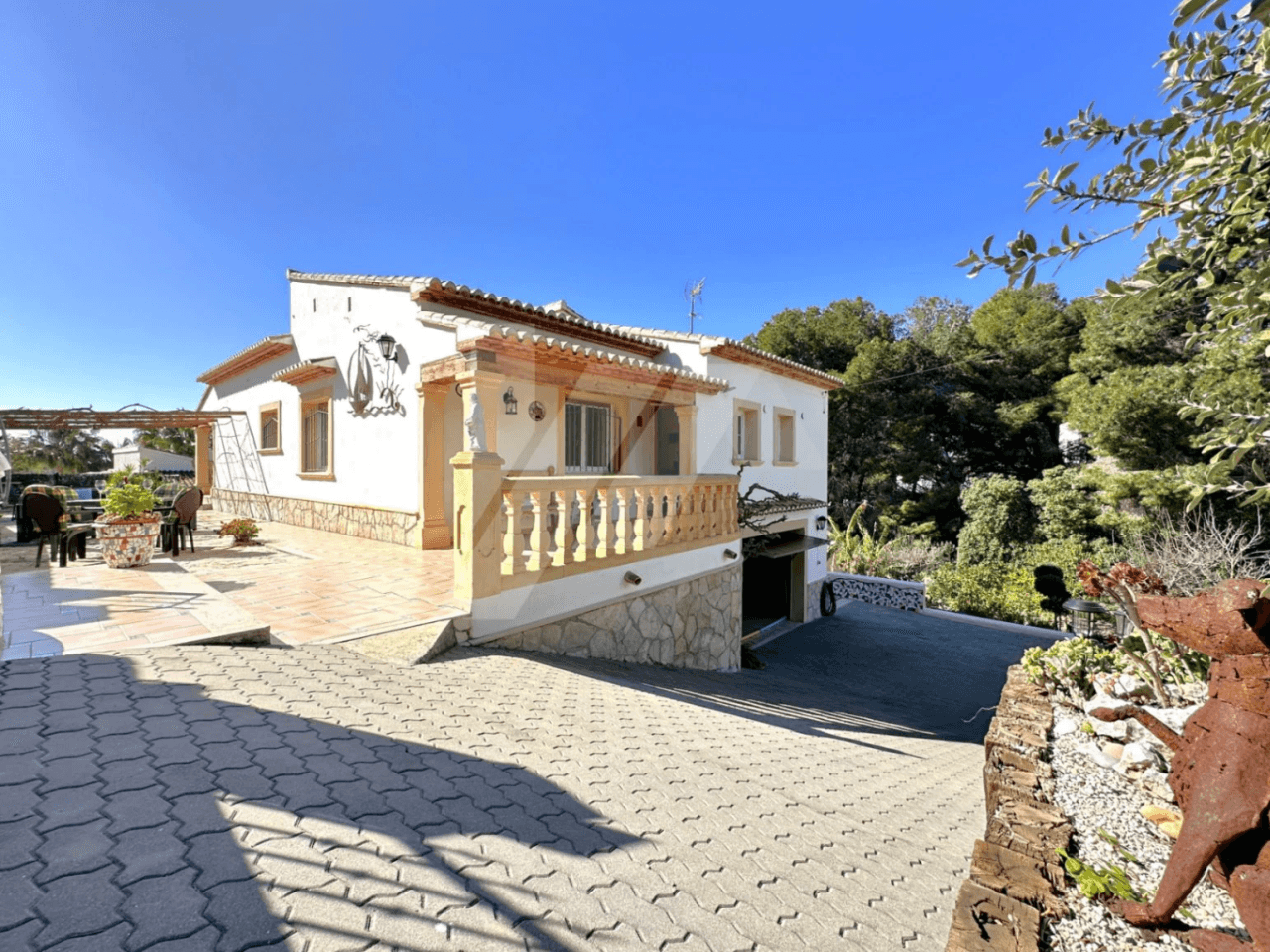 Villa de Estilo Mediterráneo en venta en Benissa, Costa Blanca.