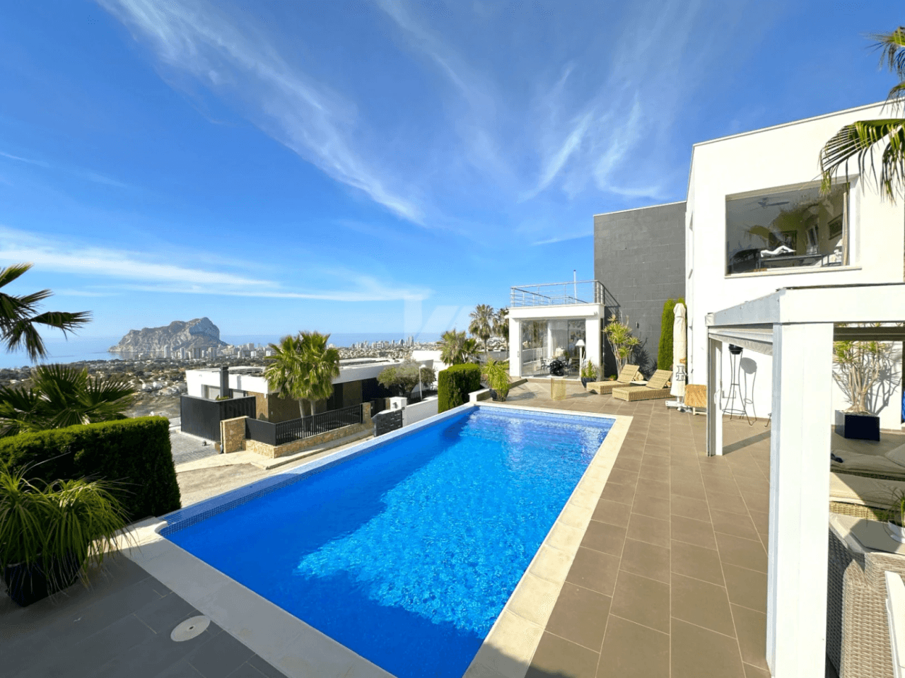 Villa de lujo con vistas panorámicas en Calpe. Costa Blanca.