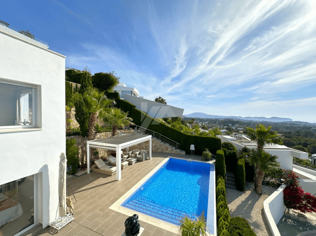 Villa de lujo con vistas panorámicas en Calpe. Costa Blanca.